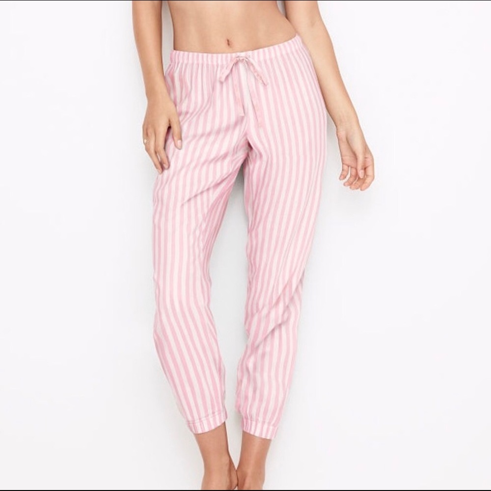 Victoria’s Secret Signature Stripe Joggers